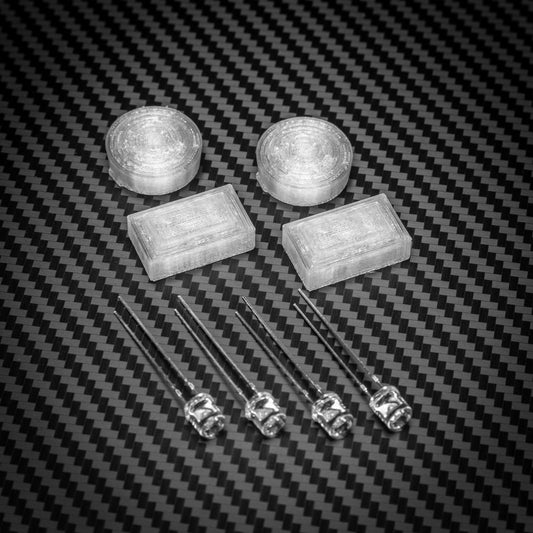 HCT Clear Headlight & Foglight Set